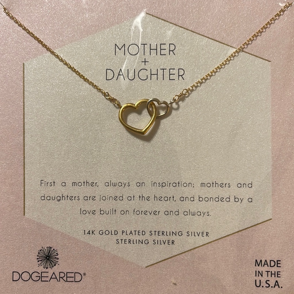 Nwt Dogeared Brand Mother And Daughter Necklace